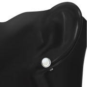 Mother of Pearl Oval Earrings - e368